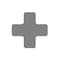 5S Supplies 5S Corner Markers, 2 in W., 6 in L., 0.003 in Thickness, 25 PK VSX-ROUND-GRAY - alternate 1